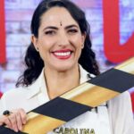 Carolina Cuervo cautivó con particular peinado en el lanzamiento de 'Masterchef Celebrity'