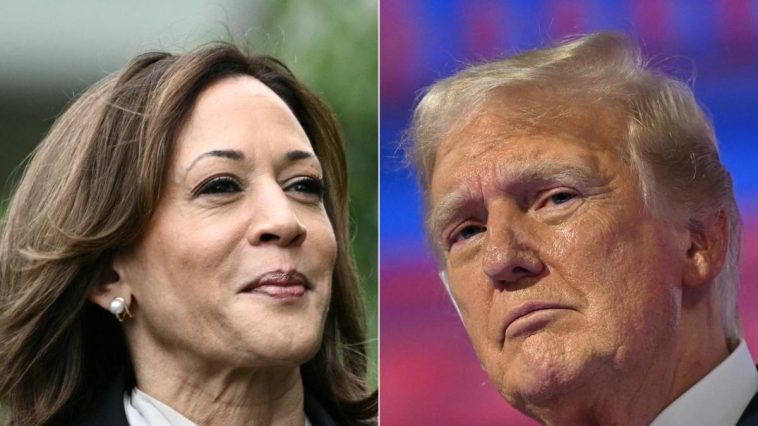 Estados Unidos: Kamala Harris aventaja a Donald Trump en intención de voto en varios estados clave, según nueva encuesta