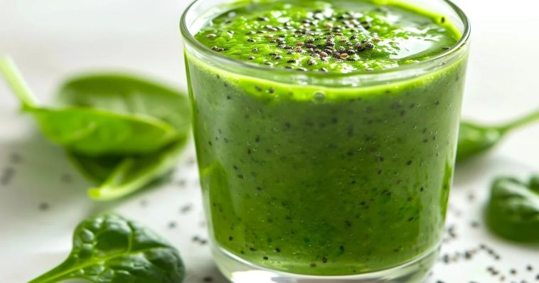 Cómo preparar el jugo verde con espinaca que ayuda a controlar la “hormona del hambre” para bajar de peso