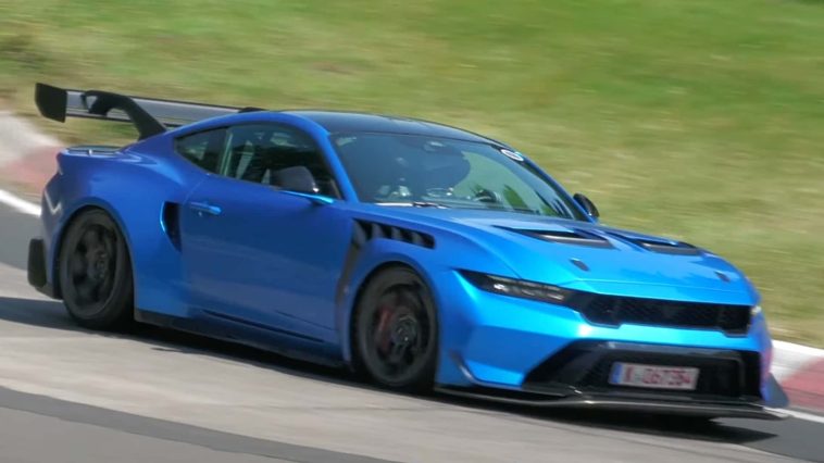 Listen to the Supercharger Whine of the Mustang GTD at the Nürburgring