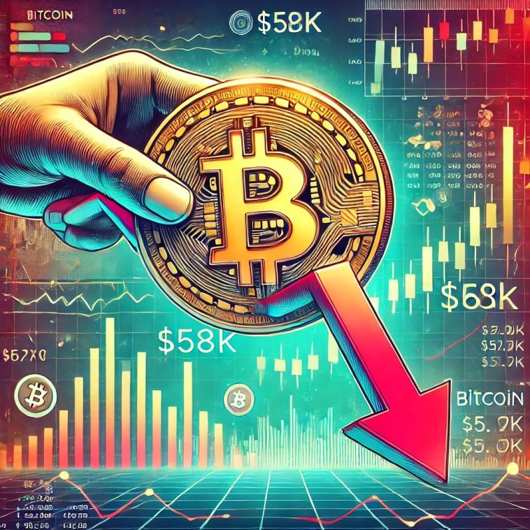 Bitcoin Price Drops Below $58K Again, BTC To Make A Comeback Says Key Metric