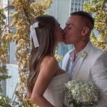 Eduardo Vargas se casa en sencilla ceremonia cristiana con Juliana Peixoto