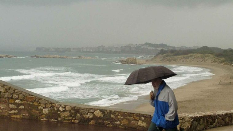 Imagen de archivo de lluvias en Cataluña