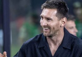 Leo Messi, en el estadio del Inter Miami