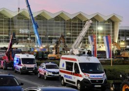 Aumentan a 14 los muertos en Serbia por el derrumbe del voladizo en una estación de trenes