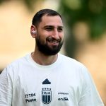 FLORENCE, ITALY - MAY 31: Gianluigi Donnarumma of Italy smiles at Centro Tecnico Federale di Coverciano on May 31, 2024 in Florence, Italy. (Photo by Claudio Villa/Getty Images)