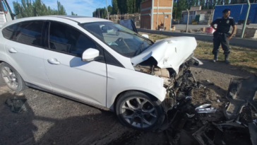 Fuerte choque en el mismo lugar donde abandonaron a Micaela, la ciclista que murió en Neuquén