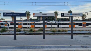 Estación de tren de Mataró