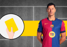 tarjeta amarilla: Robert Lewandowski