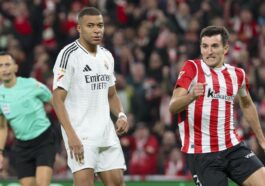 La reacción de Mbappé tras fallar el penalti contra el Athletic Club