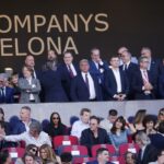 Pini Zahavi, en el Barça-Athletic Club en el Estadi Olímpic Lluís Companys