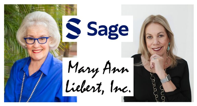 Sage acquires the scientific and medical publisher Mary Ann Liebert, Inc.