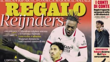 Today’s Papers – Reijnders saves Fonseca, new Juventus, Conte’s targets