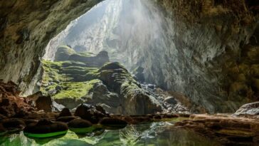 A maior caverna do mundo em imagens surpreendentes