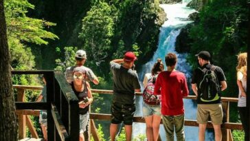 Abren la senda a Cascada Chachín, cómo llegar a este salto mágico que une Chile con Argentina