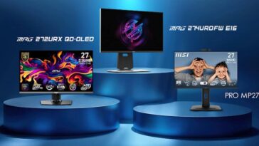 MSI's 2025 Monitors include 600Hz Refresh Rate, OLED & More