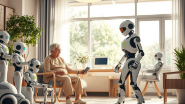 Robots in nursing homes improve care and worker retention