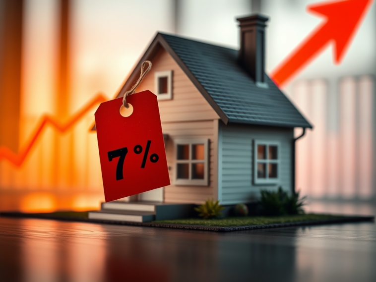 US mortgage rates near 7% as homebuyers edge away