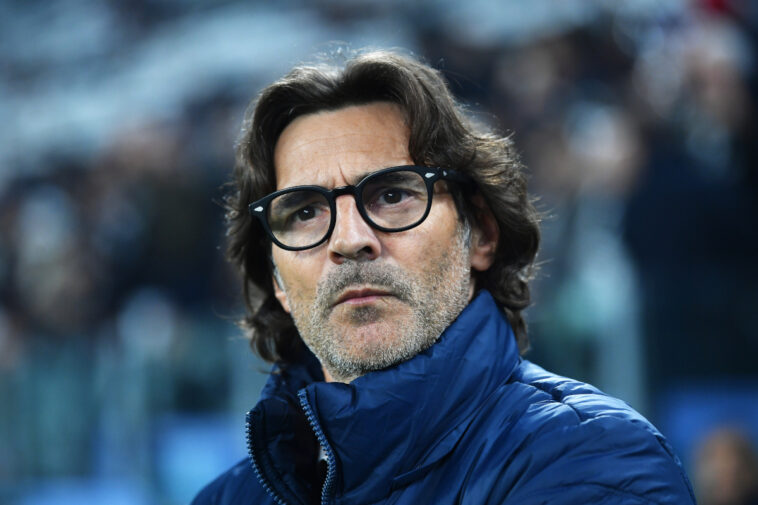 TURIN, ITALY - NOVEMBER 09: Paolo Vanoli, Head Coach of Torino, looks on prior to the Serie A match between Juventus and Torino at Juventus Stadium on November 09, 2024 in Turin, Italy. (Photo by Valerio Pennicino/Getty Images)